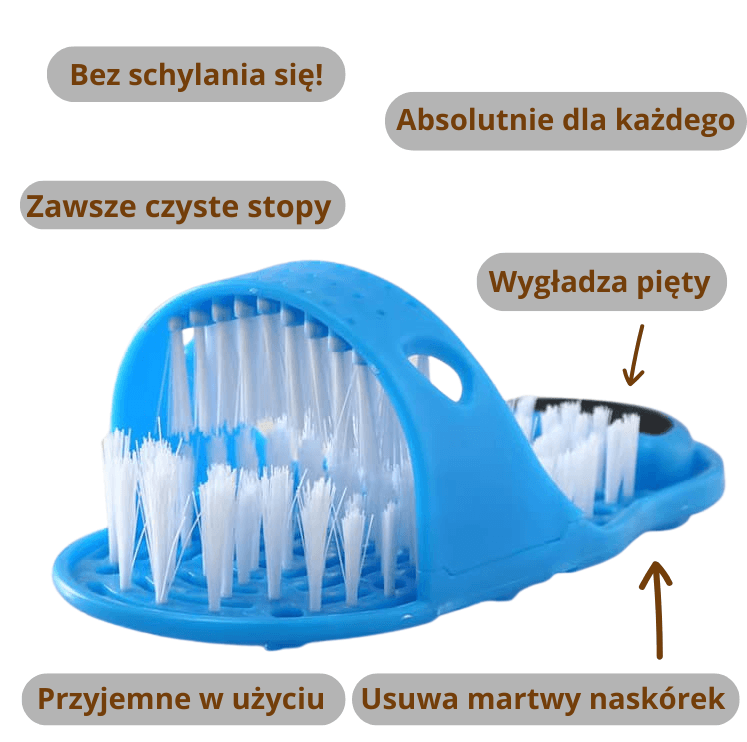 Feet Heaven - klapek czyszczący, który usuwa martwy naskórek z Twoich stóp!