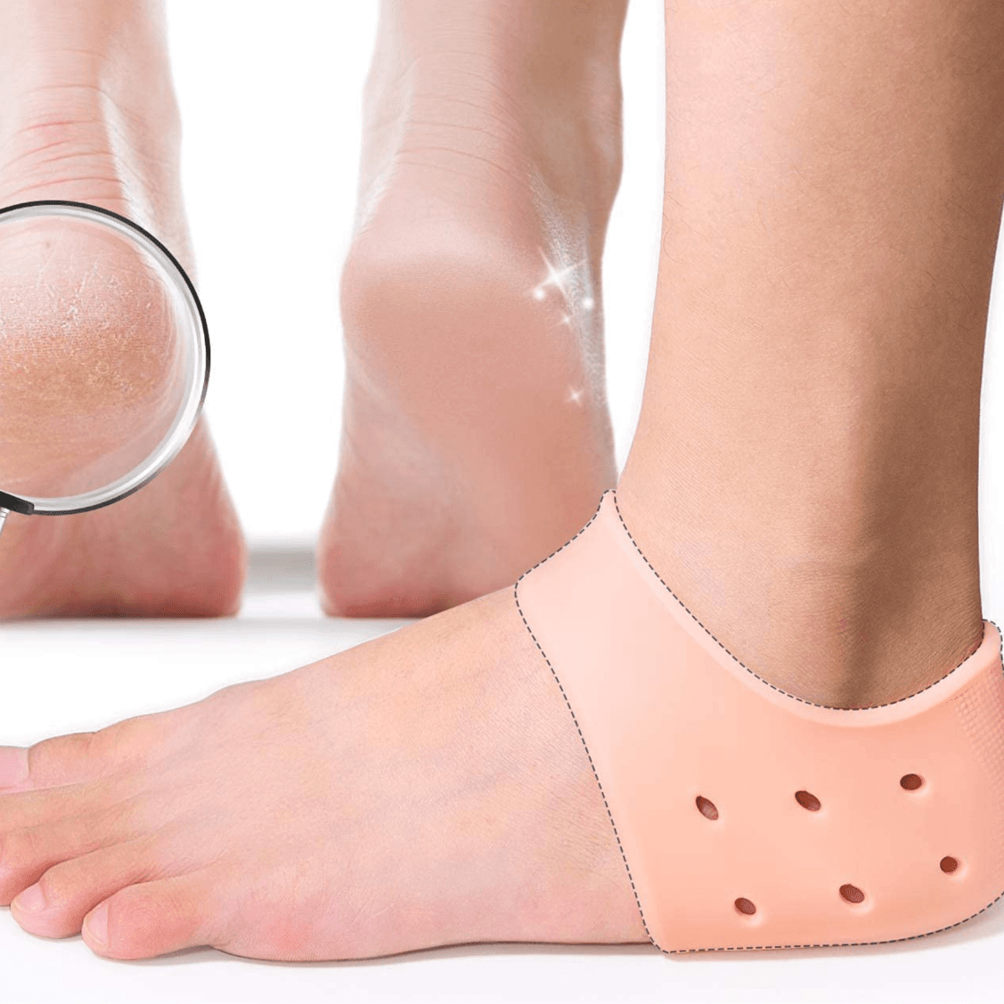 Nakładki silikonowe na pięty